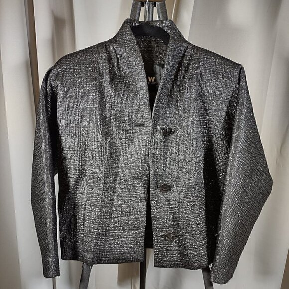 W by Worth Jackets & Blazers - W by Worth Black Jacket Size P
